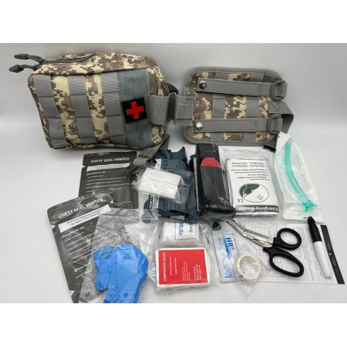 Номер 1. АРМЕЙСКАЯ АПТЕЧКА первой помощи ‼️УКОМПЛЕКТОВАННАЯ / универсальная медицинская аптечка. Отрывная в Мытищах