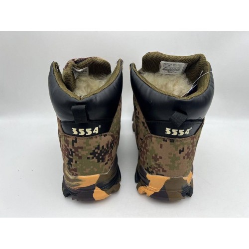 Тактические треккинговые ботинки «3554» зимние на меху в Мытищах