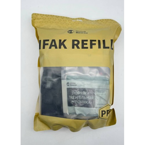 Комплект пополнения для тактической аптечки Rhino Rescue в Мытищах 17 предметов