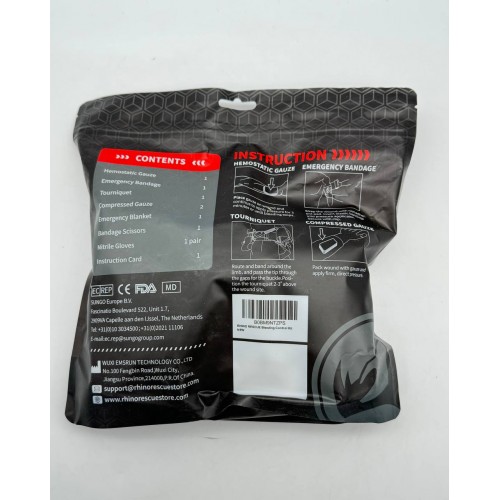 Комплект для остановки кровотечений «Bleeding Control Kit» Rhino Rescue в Мытищах