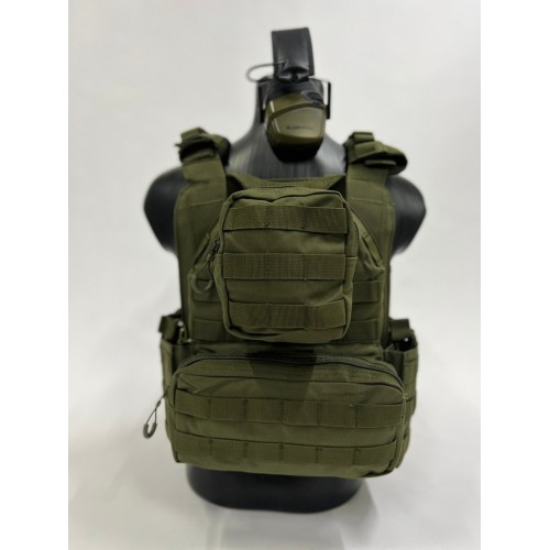 Жилет (плитник быстросъёмный YAKEDA/разгрузка)2 с подсумками на спине в Мытищах