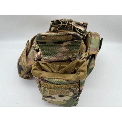 Пояс разгрузочный YAKEDA тактический с подсумками в Мытищах