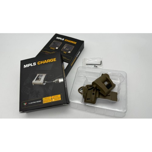 Нашлемный тактический фонарь MPLS Charge аккумуляторный в Мытищах