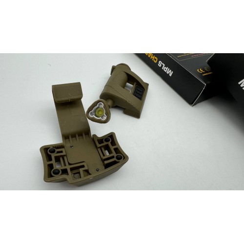 Нашлемный тактический фонарь MPLS Charge аккумуляторный в Мытищах