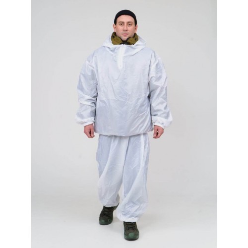 Маскхалат зимний белый в Мытищах