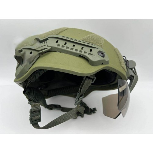 Откидные флип очки с кронштейном на шрауд для тактического шлема в Мытищах