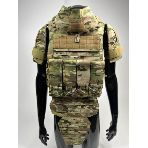 Разгрузка / плитник “UNIVERSAL ARMOR” + чехол для защиты плеч + чехол напашника + чехол для защиты шеи (без баллистики) в Мытищах
