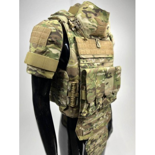 Разгрузка / плитник “UNIVERSAL ARMOR” + чехол для защиты плеч + чехол напашника + чехол для защиты шеи (без баллистики) в Мытищах