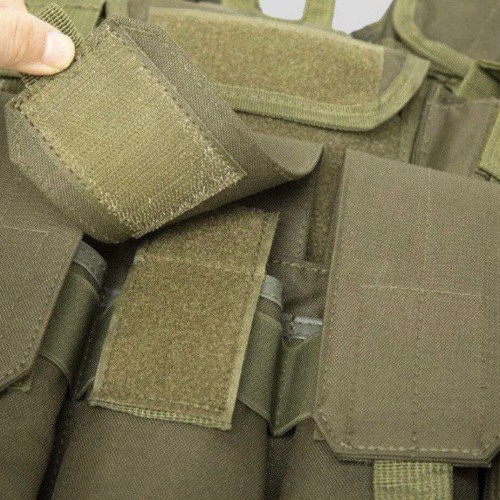 Тактический разгрузочный жилет «5 / пять карманов» с подсумками Tactical Molle Plate Carrier для съемных бронепластин в Мытищах