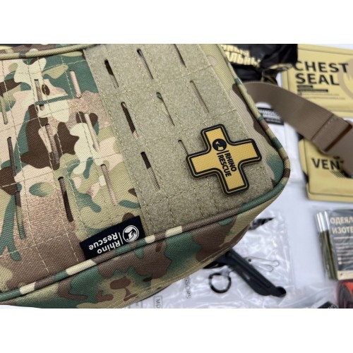 Военная тактическая аптечка “RHINO RESCUE” 30в1 в Мытищах