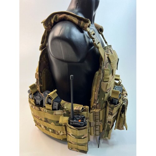 Жилет (плитник быстросъёмный/разгрузка) с возможностью установки боковых плит или боковых баллистических пакетов в Мытищах