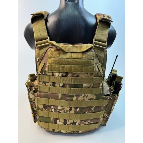 Жилет (плитник быстросъёмный/разгрузка) с возможностью установки боковых плит или боковых баллистических пакетов в Мытищах