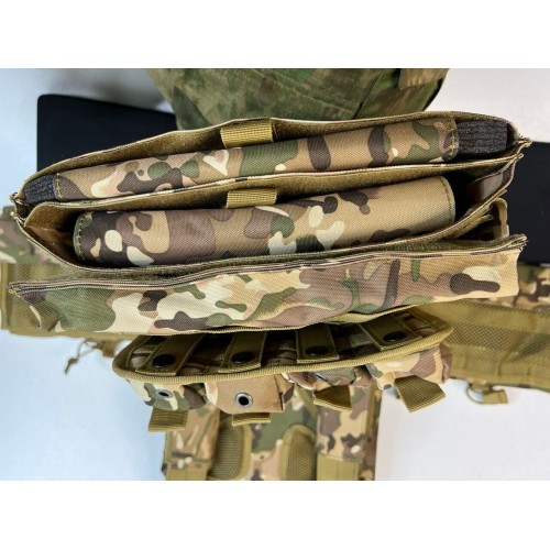 Жилет (плитник быстросъёмный/разгрузка) с возможностью установки боковых плит или боковых баллистических пакетов в Мытищах